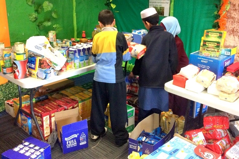 Eid Al-Adha Food Drive a Wonderful Success